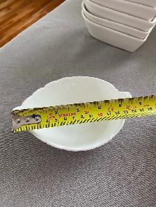 Lot of 35 white dishes, wedding decor - Photo 4