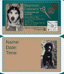 Dog grooming