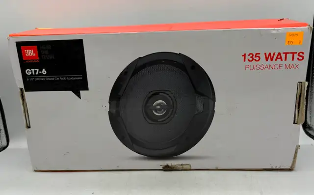 NEW in OPEN BOX JBL GT7-6 Replacement Car Speakers