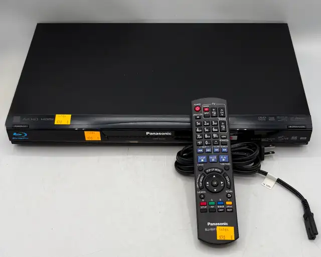 Panasonic dmp-bd60 Home Bluray Player with Remote & Power