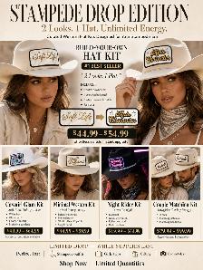 Calgary Stampede "Drop Edition" Hat Kits – Build Your Own Look