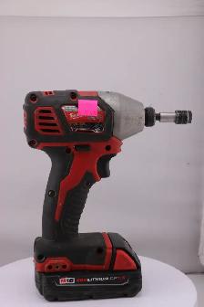 Milwaukee M18 1/4' Hex Impact Driver with Batt/ Charger (#43325 - Photo 2