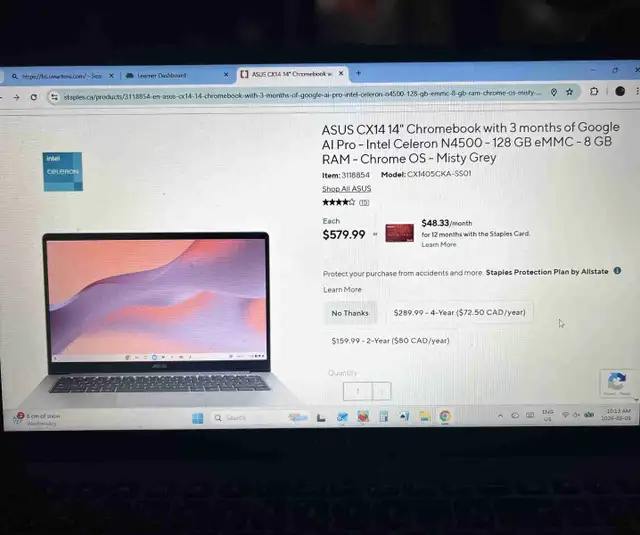 new in box laptop