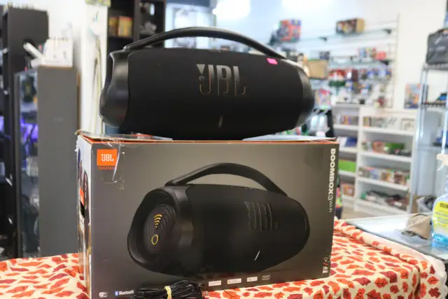 JBL Boombox 3 – Portable Bluetooth Speaker (In Box) (#43342-1)