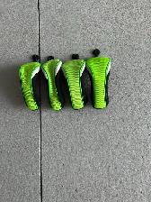 Lime Green And Black Nylon Mesh Hybrid Head Covers