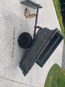 lawn mower dump trailer - Photo 3