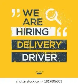 Courier Delivery Driver