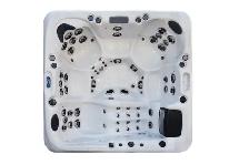 6 MAN HOT TUB AMAZING IF YOUR LOOKING FOR TRUE THERAPY