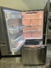 Réfrigérateur stainless 30'' congélateur en bas LG - Photo 2