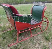 A Vintage Horse Drawn Santa Sleigh.  Complete and ready to go. - Photo 6