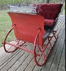 A Vintage Horse Drawn Santa Sleigh.  Complete and ready to go. - Photo 10