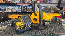 DEWALT 20V MAX 12-inch Chainsaw Kit 5.0 AH Battery - Photo 3