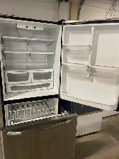 Réfrigérateur stainless 32'' congélateur en bas Amana - Photo 2
