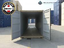 40ft HC Double Door Sea Can Container | Doors on Both Ends