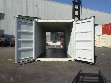 Sea Can 20ft Double Door Shipping Container | Doors on Both Ends