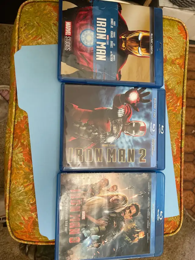 Iron Man Trilogy (Bluray)