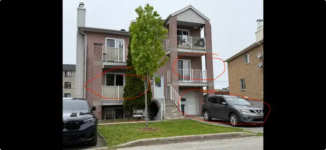 Location 7 1/2 appartment for rent in Pierrefonds