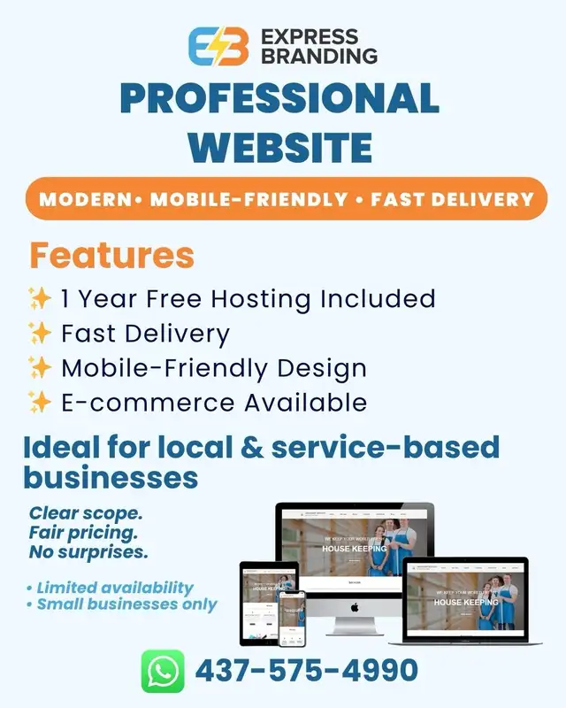 Modern Website from $200