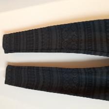 PANTALON LEGING GRIS NOIR SMALL FEM TAILLE 22 EXTENSIBLE: $10.00 - Photo 3