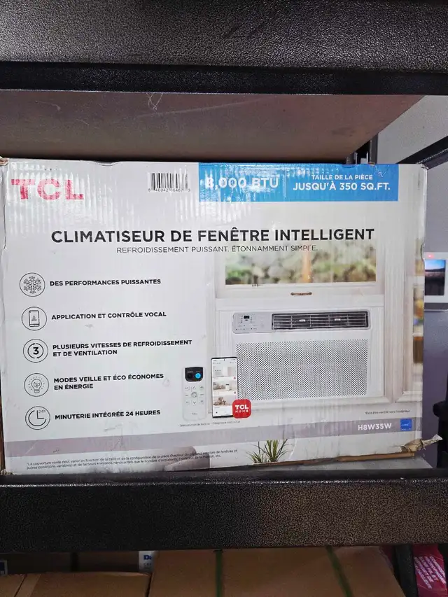 Air climatiser 8000 BTU de fenetre