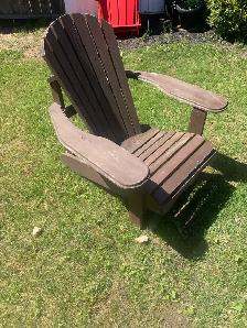 wooden Adirondack chair - Photo 3
