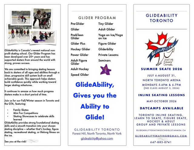 ⛸️ Summer Skating Lessons in Toronto GlideAbility