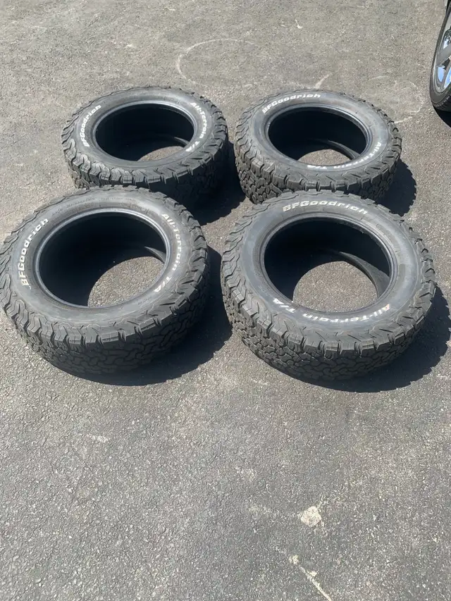 four 245/6517 bf Goodrich KO2