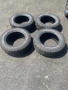 four 245/6517 bf Goodrich KO2