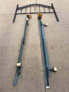 Queen Bed Mattress and Frame - Photo 3