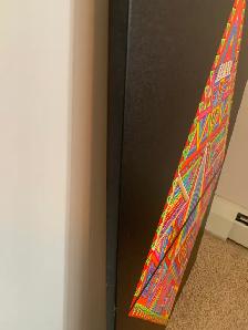 tribal psychedelic canvas print - Photo 3