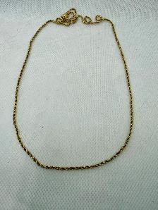 10K Gold Rope Chain~23'