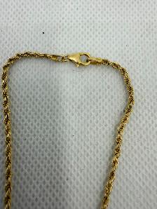 10K Gold Rope Chain~23' - Photo 2