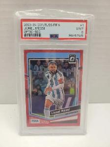 Lionel Messi Donruss Fifa Red Optics PSA 9 Argentina