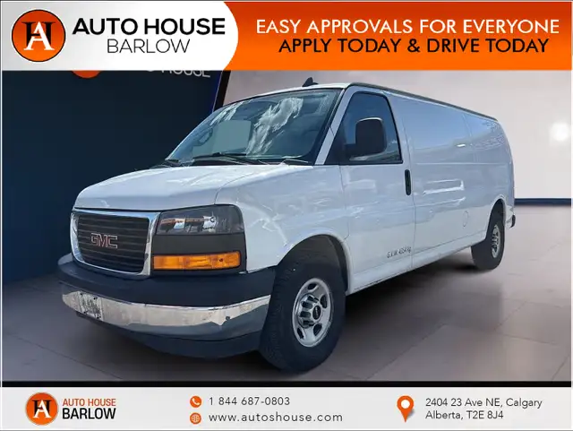 2018 GMC Savana Cargo Van 3500 BACKUP CAMERA AC RADIO BLUETOOTH