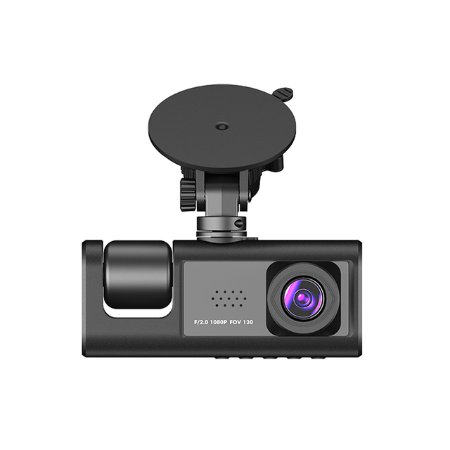 Dual Lens Dashcam 1080P Front & Interior Camera – Night Vision