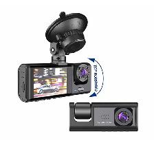 Dual Lens Dashcam 1080P Front & Interior Camera – Night Vision - Photo 3