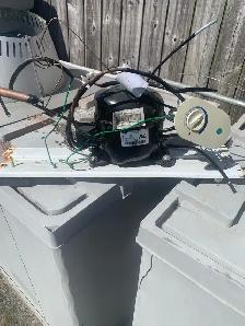 compressor for 12 cubic ft chest freezer