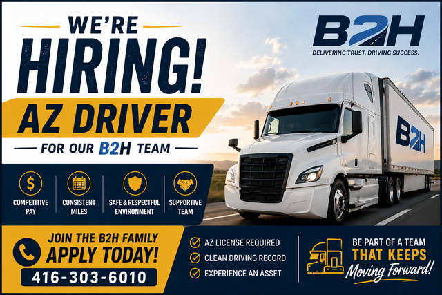 AZ Drivers Wanted