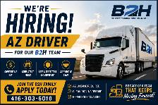 AZ Drivers Wanted