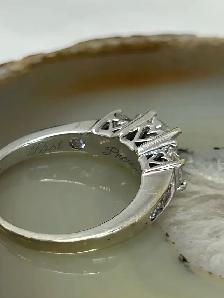Trinity 14k Diamond Ring - Photo 10