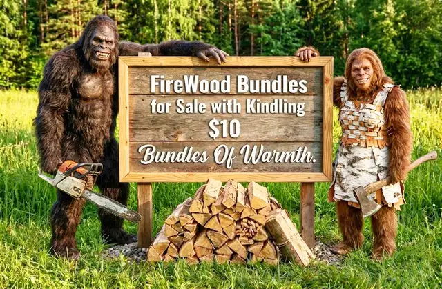 HUGE Firewood Bundles With Kindling