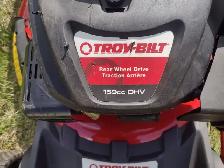 Tondeuse a gazon autopropulsé 4 vitesses  TROY BILT 21'' de coup - Photo 2