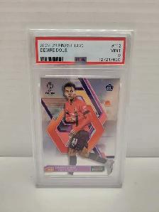 Desire Doue Topps Finest 2022-23 PSA 9 Europa League