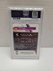 Desire Doue Topps Finest 2022-23 PSA 9 Europa League - Photo 2
