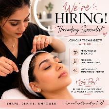 We’re Hiring: Brow Threading Specialist