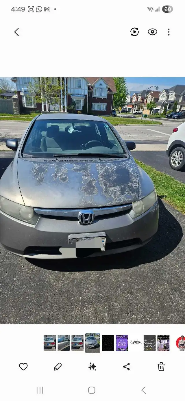 Car for sale 2007 Honda civic DXG
