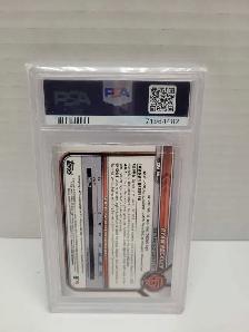 Ryan Reckley Topps Chrome Prospect Autograph 2022 PSA 9 - Photo 3