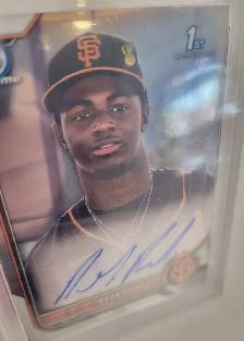 Ryan Reckley Topps Chrome Prospect Autograph 2022 PSA 9 - Photo 5