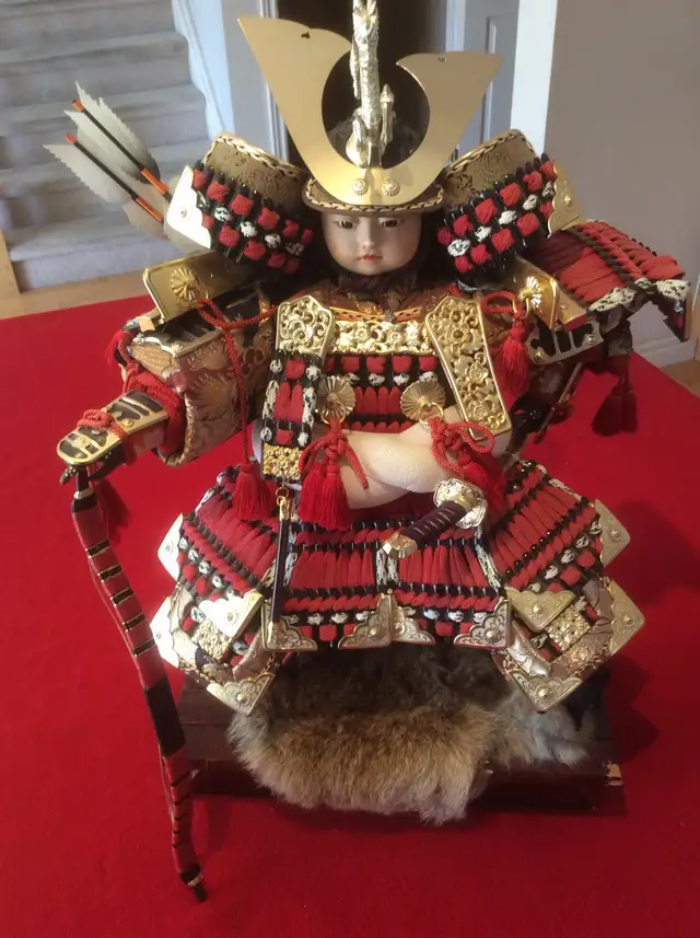 General Samurai Boy doll