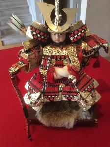 General Samurai Boy doll